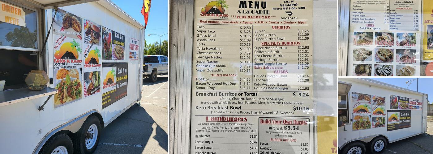 Tacos el Amigo Menu