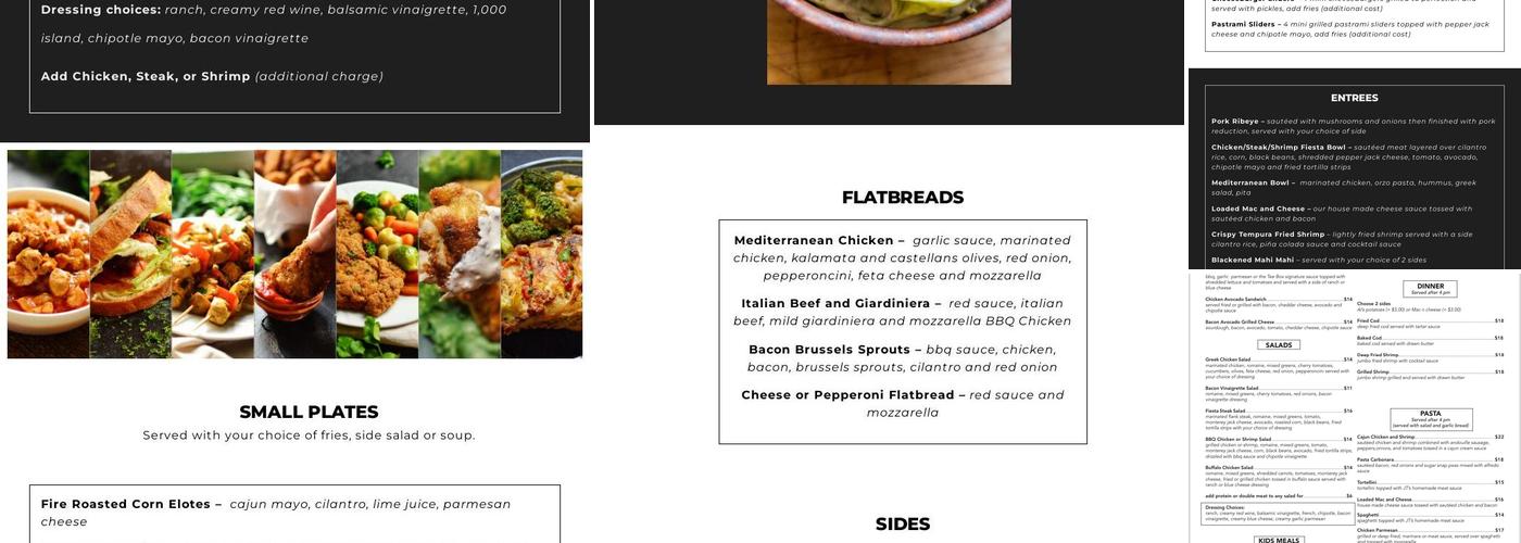 The TakeAway Co Menu