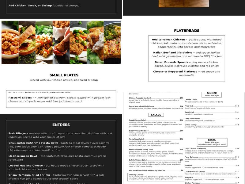 The TakeAway Co Menu