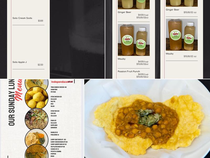 Trini Lime Caribbean Café Menu