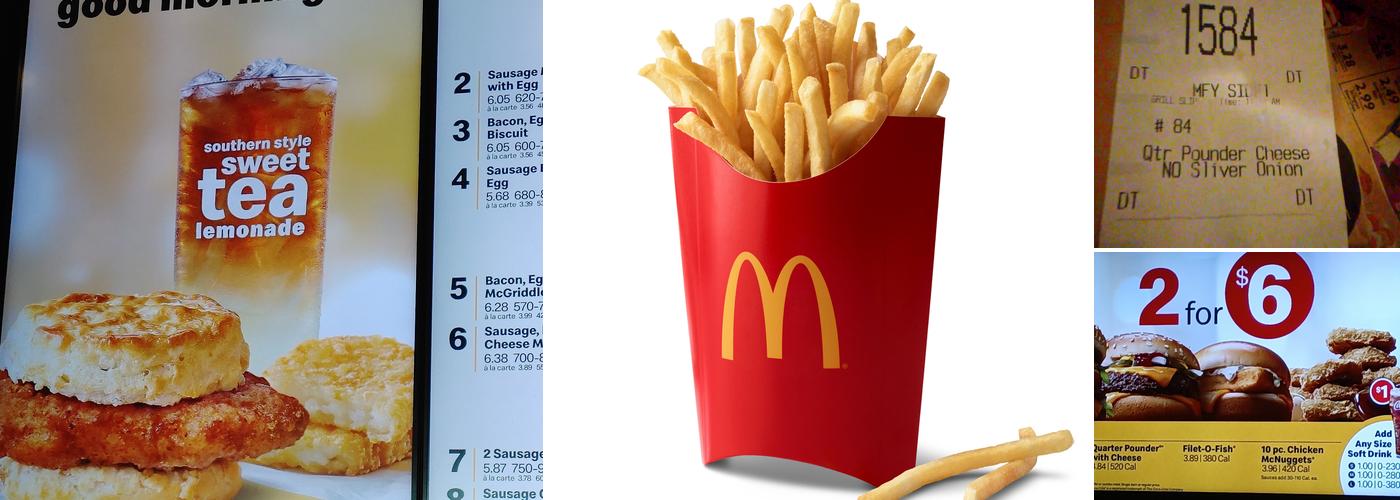 McDonald's Menu