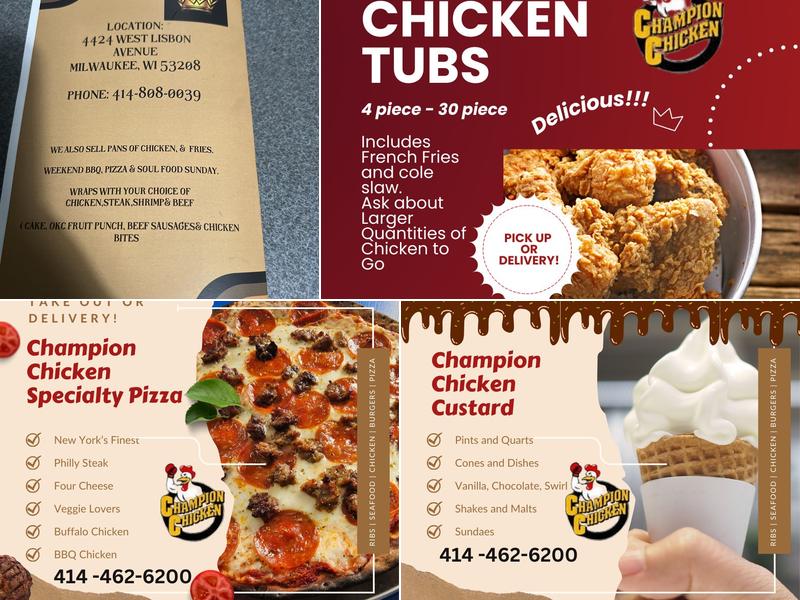 The Original King Of Chicken Menu