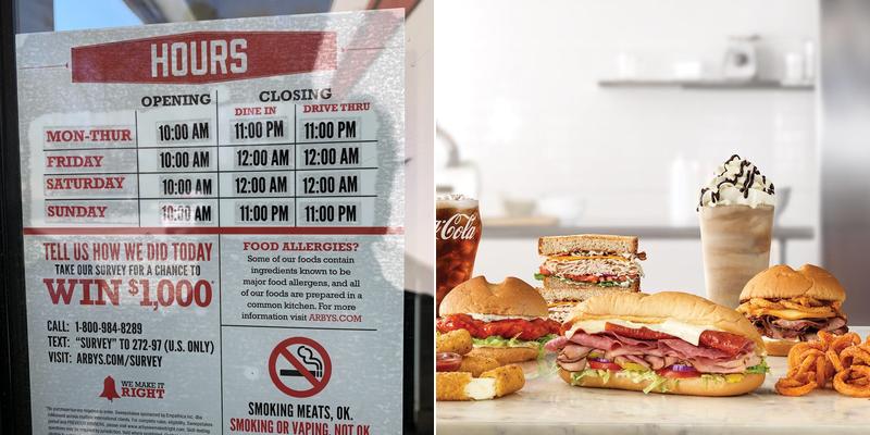 Arby's Menu