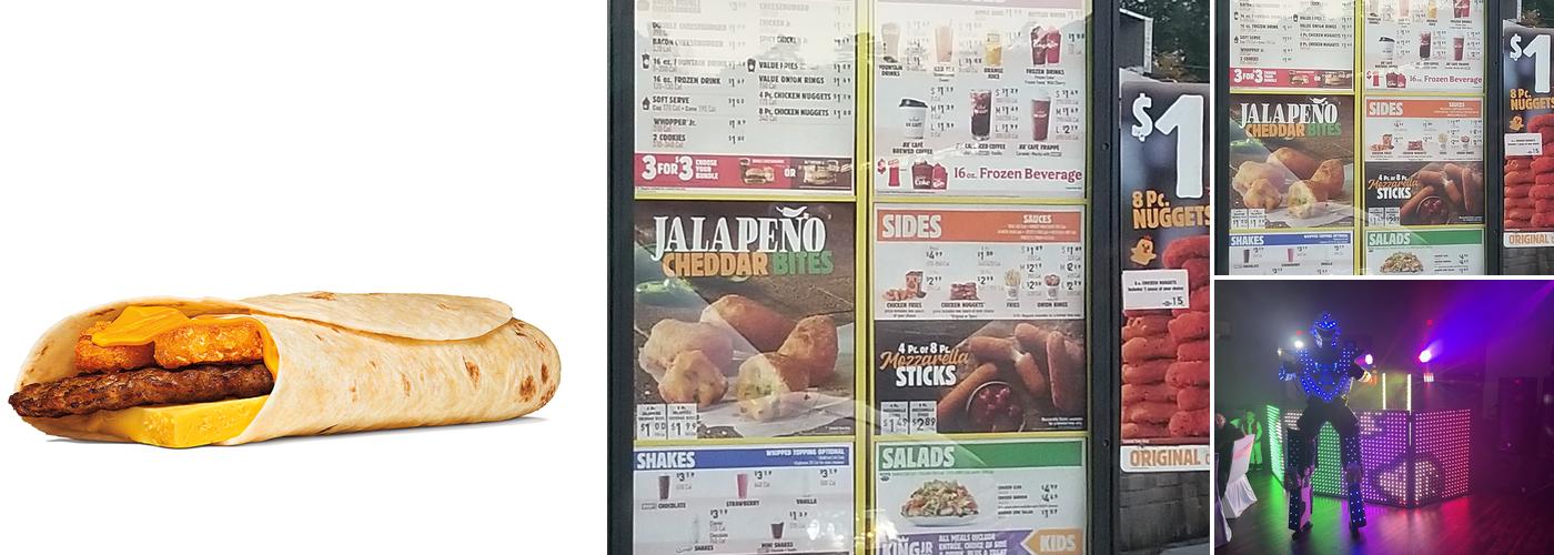 Burger King Menu