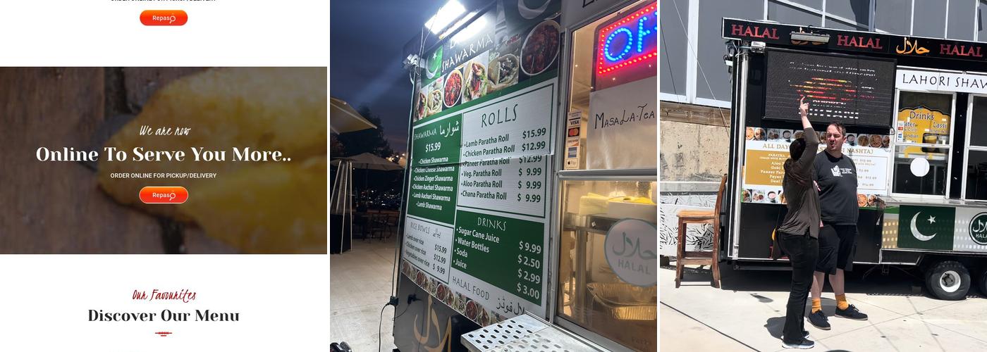 Lahori Shawarma Menu