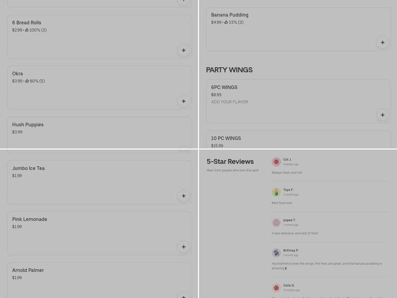 Global 1 Kitchen Menu