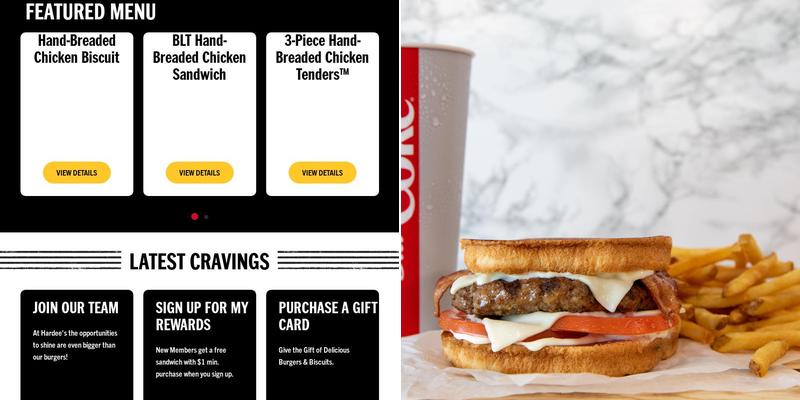 Hardee’s Menu