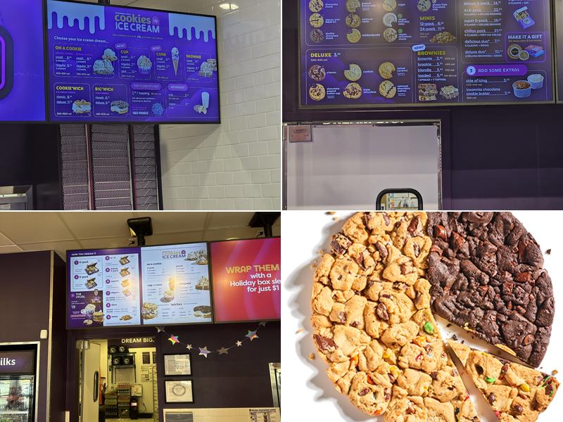 Insomnia Cookies Menu