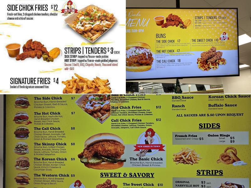 Side Chick - Chicken & Fries Menu