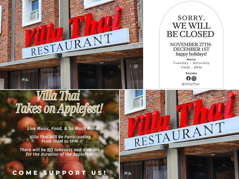 Villa Thai 29 Washington Ave, Endicott