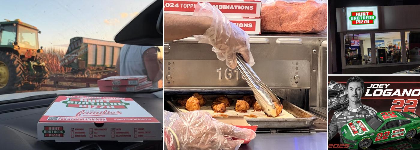 HUNT BROTHERS PIZZA (Chevron)