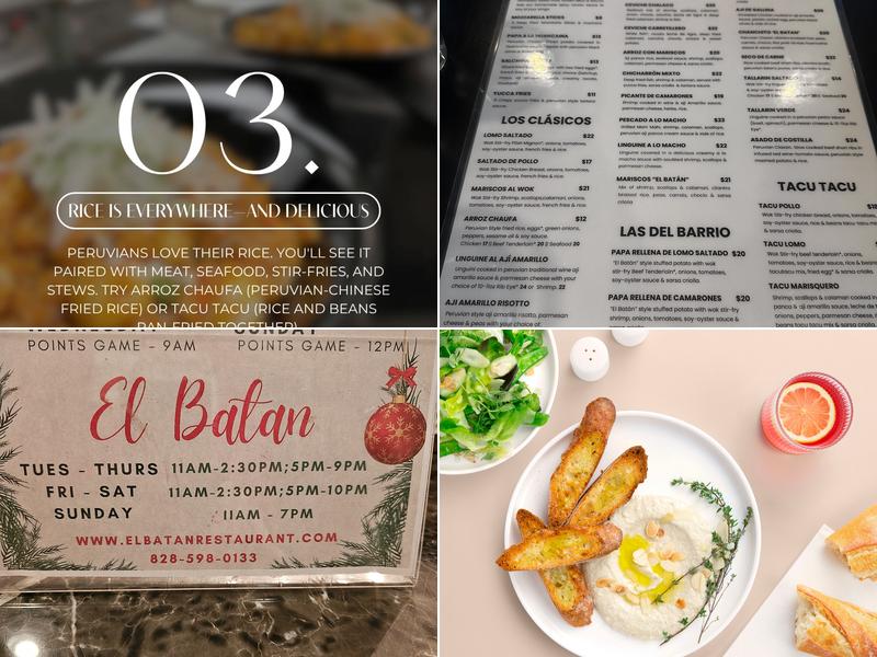 El Batán Restaurant Menu