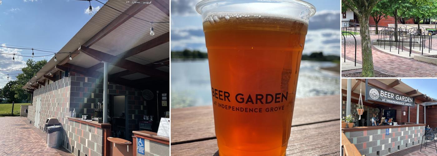 Beer Garden at Independence Grove