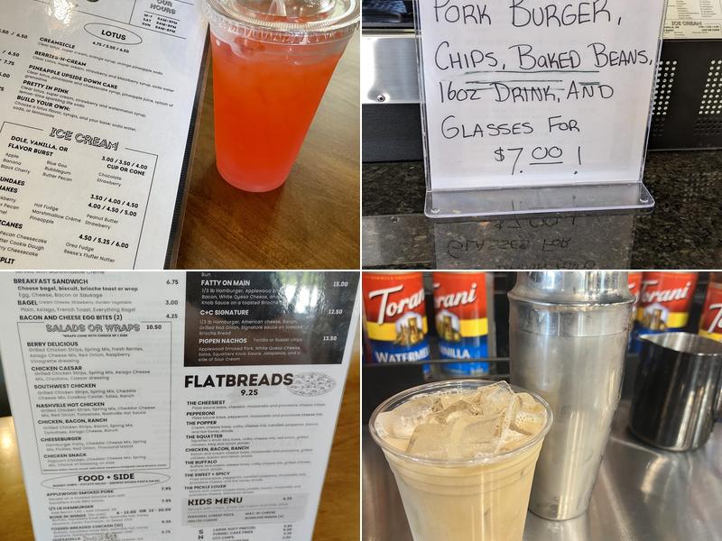 Coffee + Creams Menu