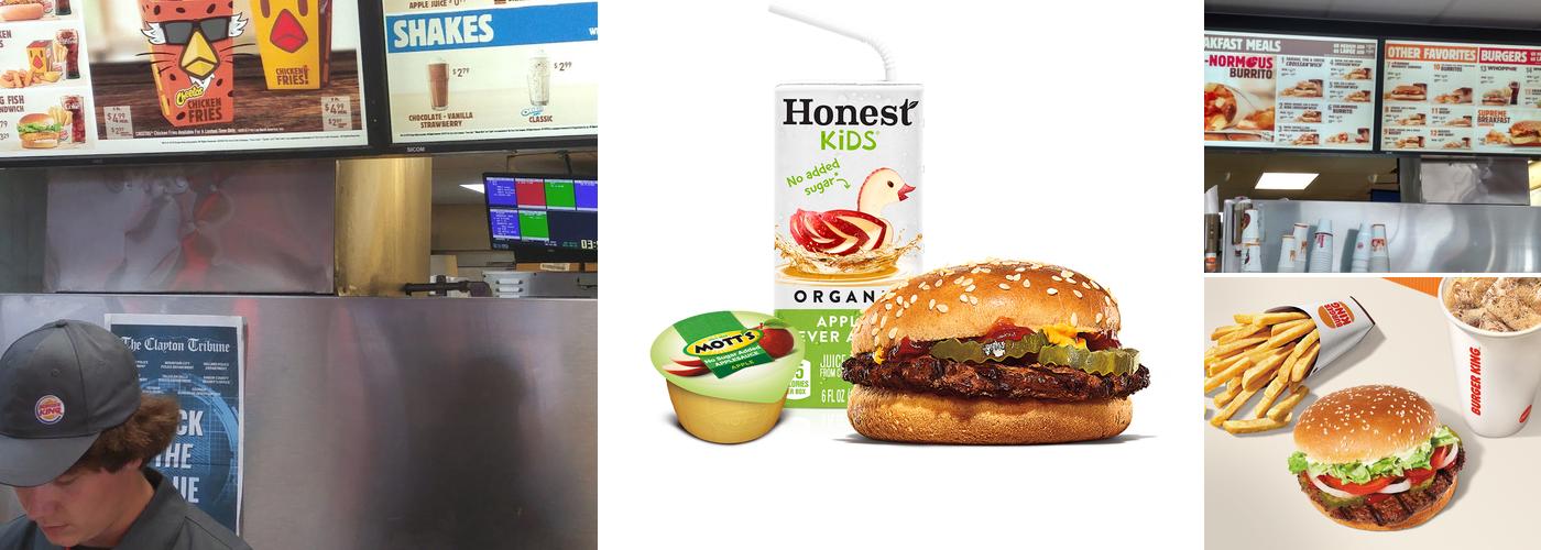 Burger King Menu