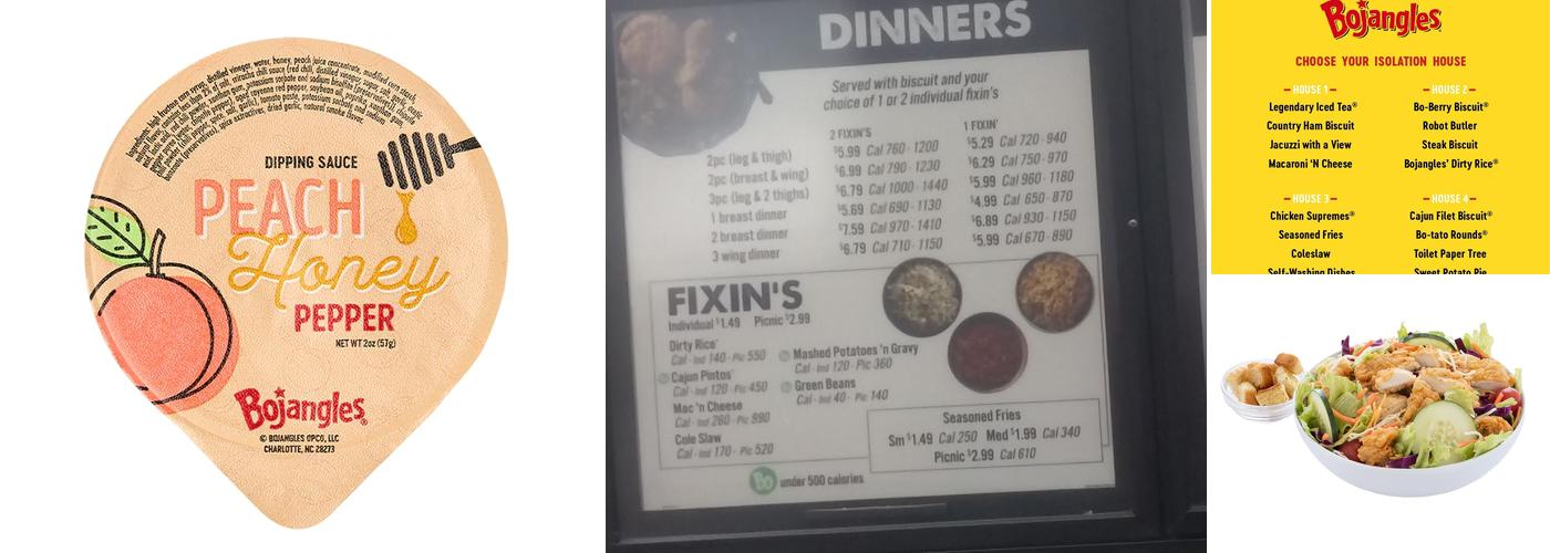 Bojangles Menu