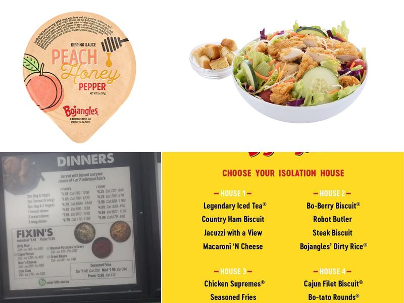 Bojangles Menu