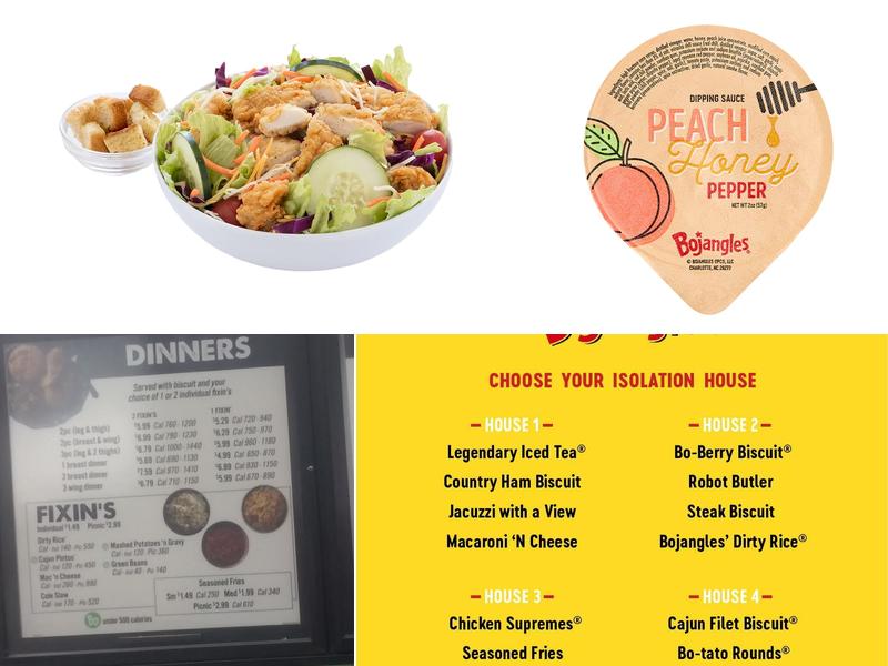 Bojangles Menu