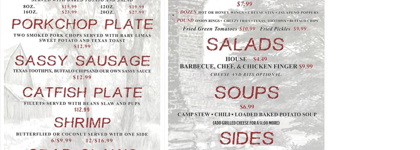 Hickory Chip Menu