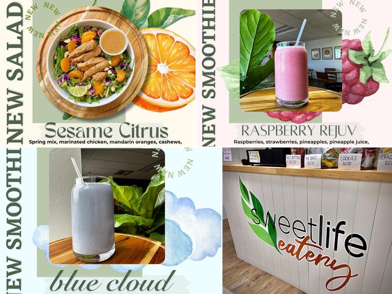 SweetLife Eatery Menu