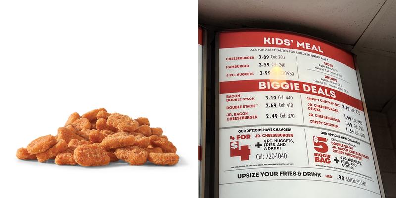 Wendy's Menu