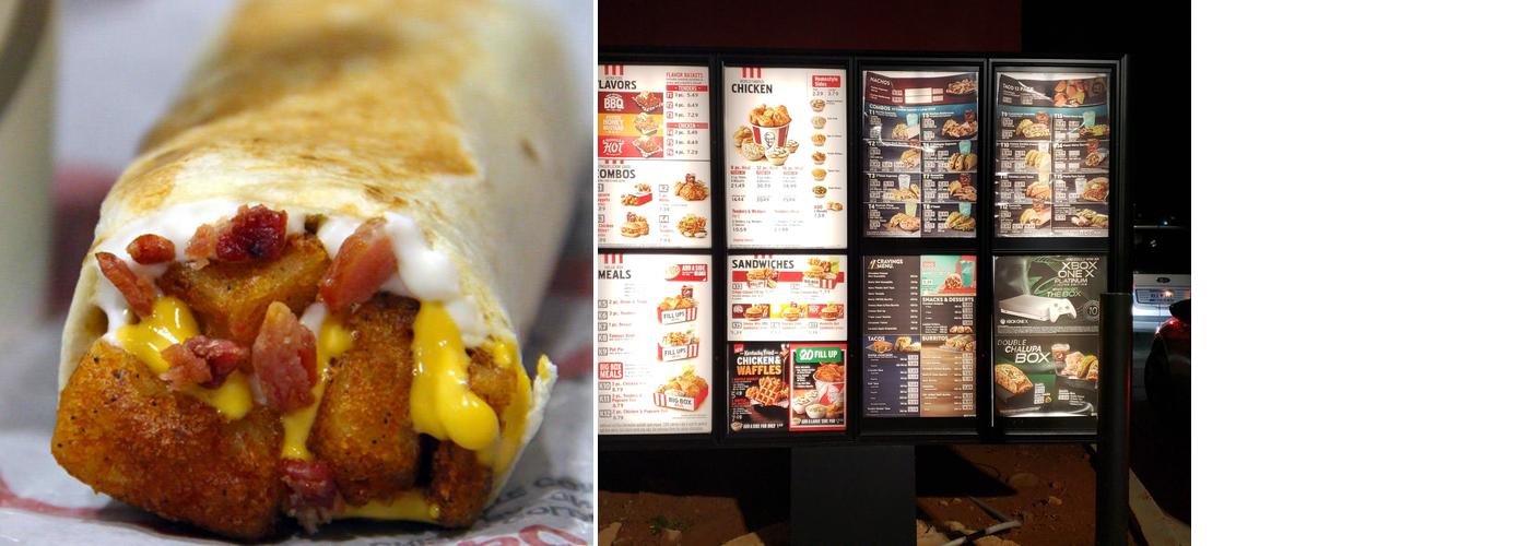 Taco Bell Menu