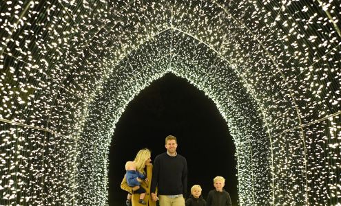 Lightwalk at Tracy Aviary