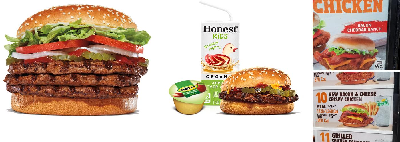 Burger King Menu