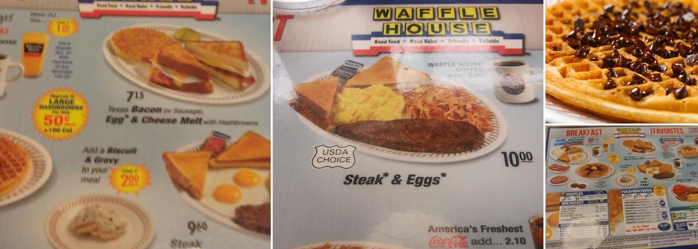 Waffle House Menu