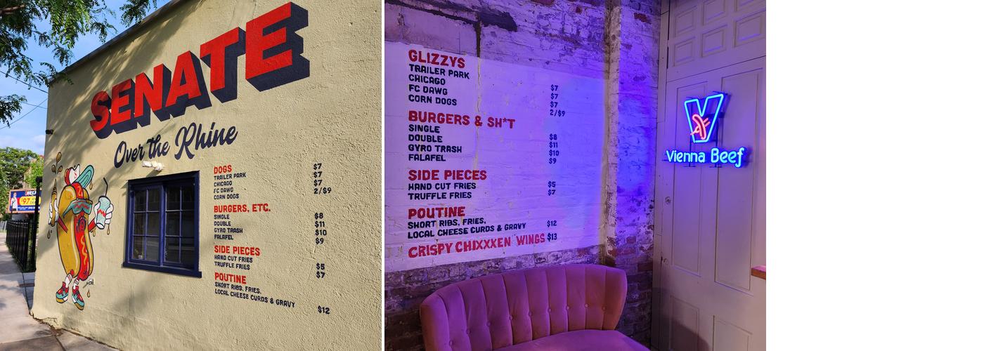 Senate OTR Menu