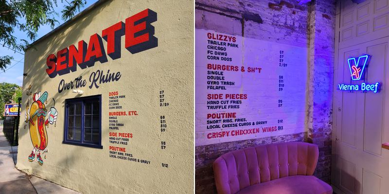 Senate OTR Menu