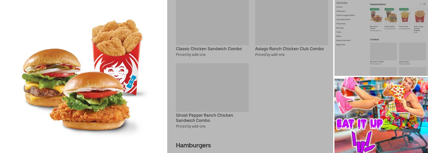Wendy's Menu