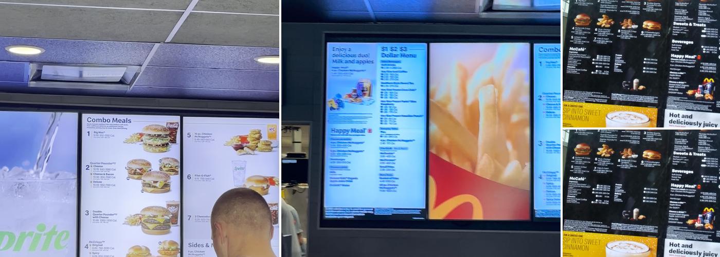 McDonald's Menu