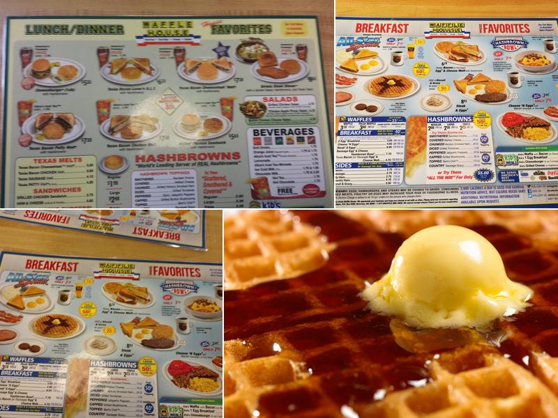 Waffle House Menu