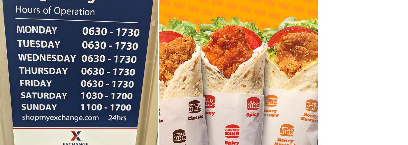 Burger King Menu
