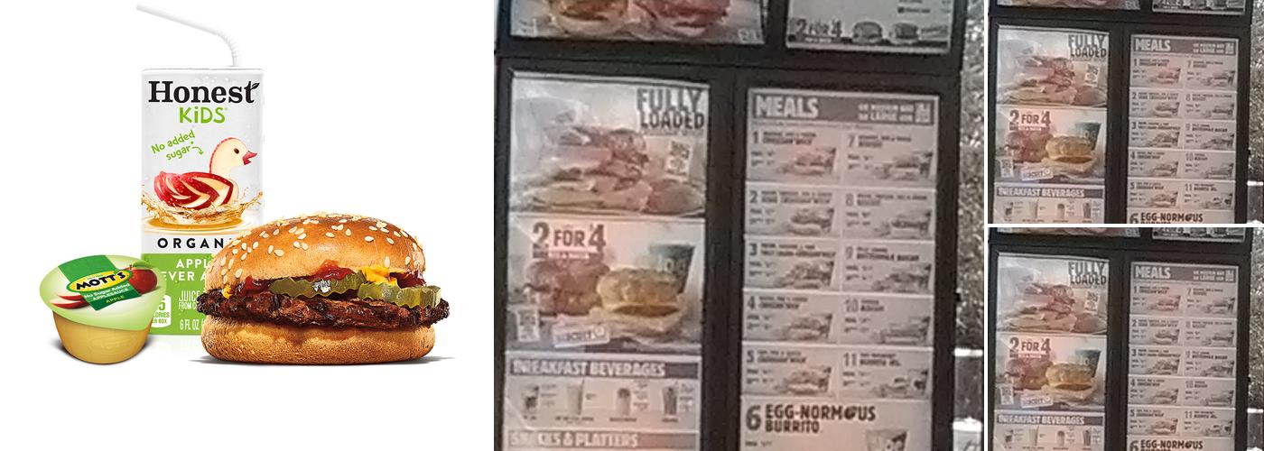 Burger King Menu