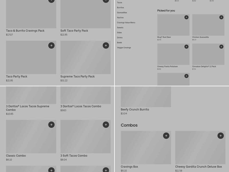 Taco Bell Menu