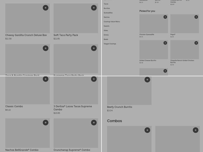 Taco Bell Menu