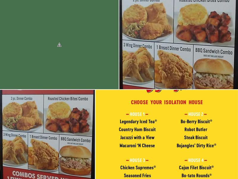 Bojangles Menu
