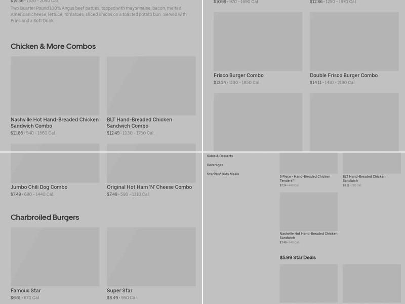 Hardee’s Menu