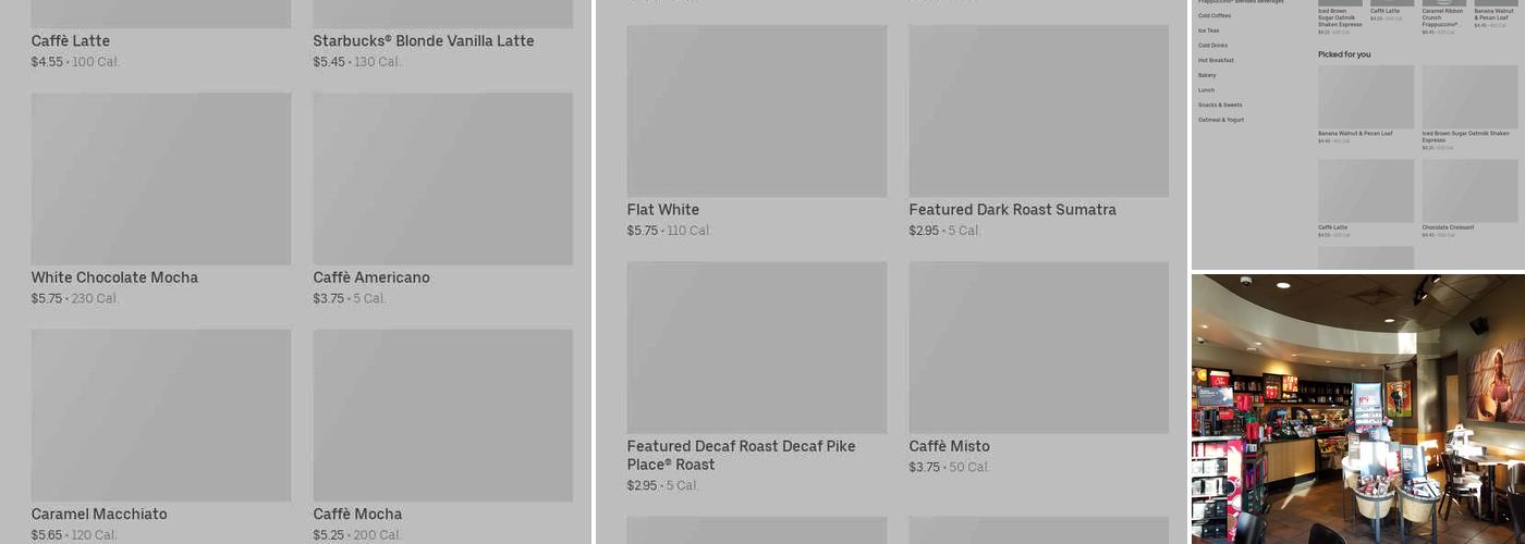 Starbucks Menu
