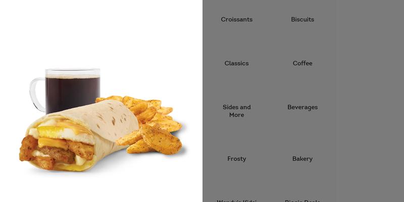Wendy's Menu