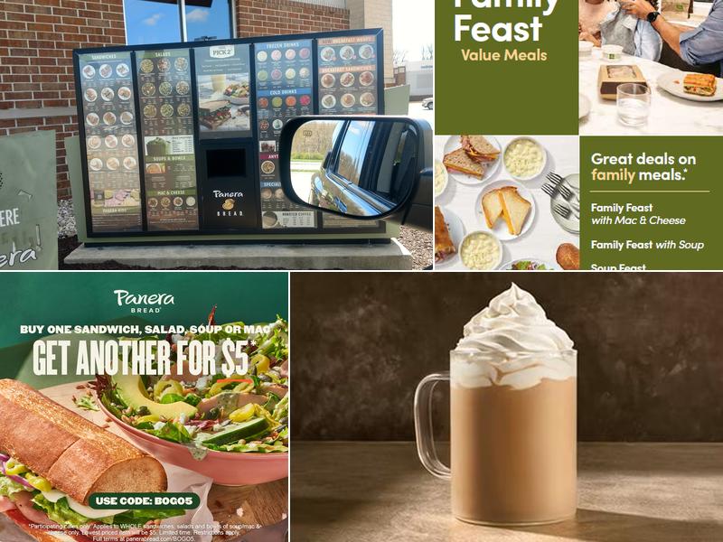 Panera Bread Menu