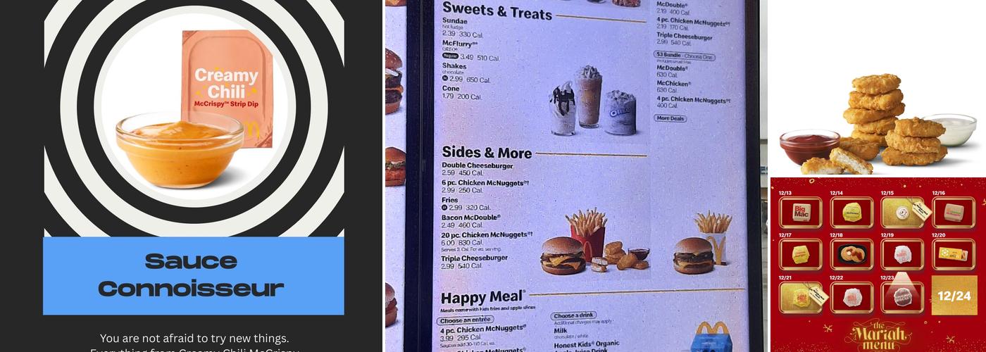 McDonald's Menu