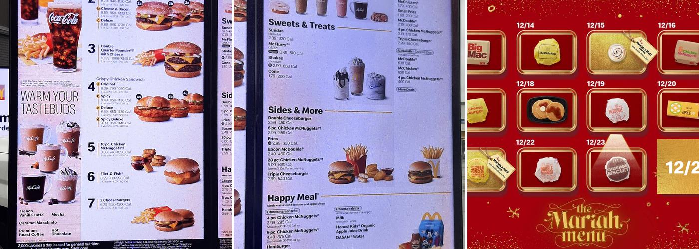 McDonald's Menu