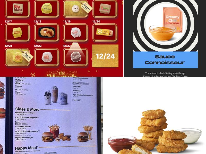McDonald's Menu