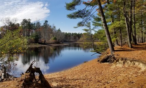 Sebago Lake State Park - Day Use Area Beach, Picnic, and Trails Casco