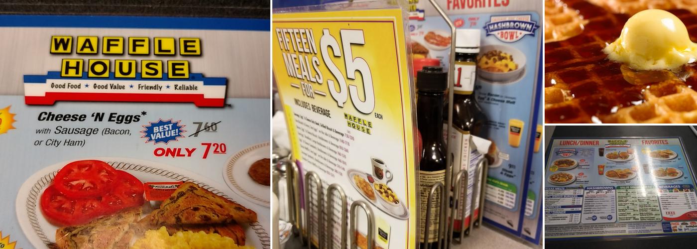 Waffle House Menu