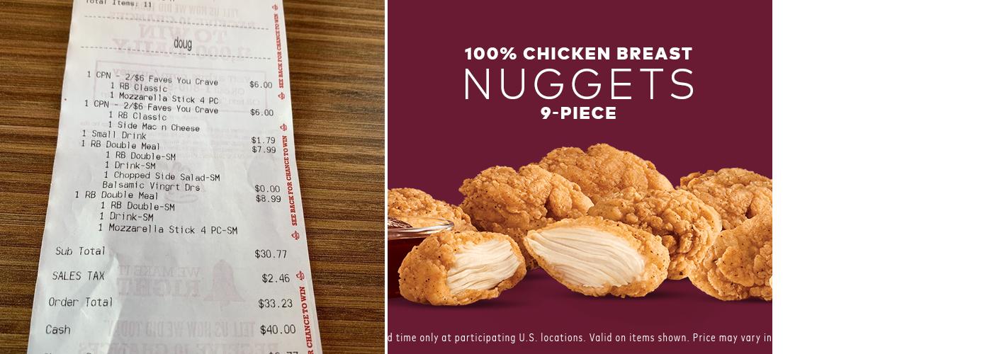 Arby's Menu