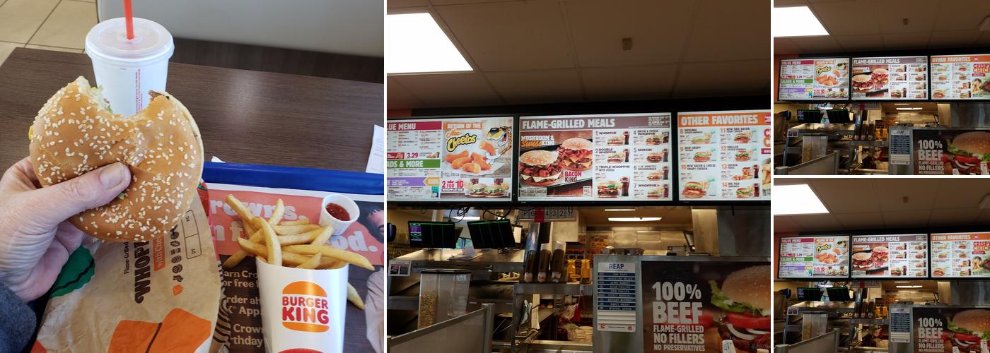 Burger King Menu